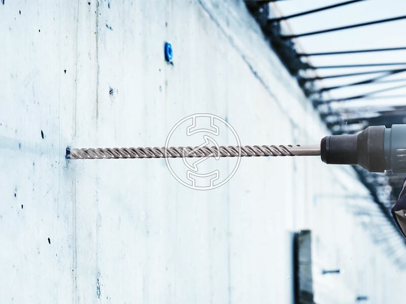 EXPERT SDS Max-8X kalapácsfúró, 20 x 400 x 520 mm