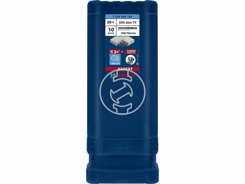 EXPERT SDS Plus-7X kalapácsfúró 10 x 100, 30 db