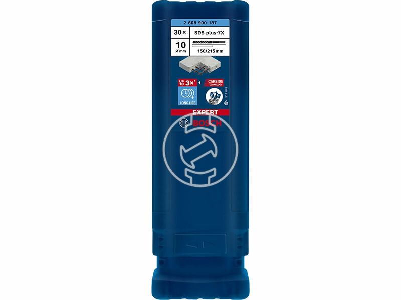 EXPERT SDS Plus-7X kalapácsfúró 10 x 150, 30 db