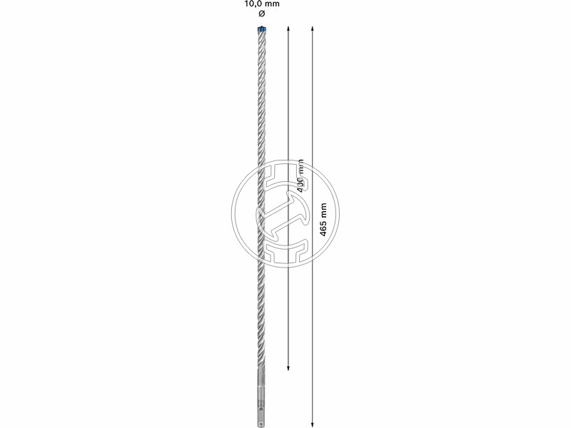 EXPERT SDS Plus-7X kalapácsfúró 10 x 400