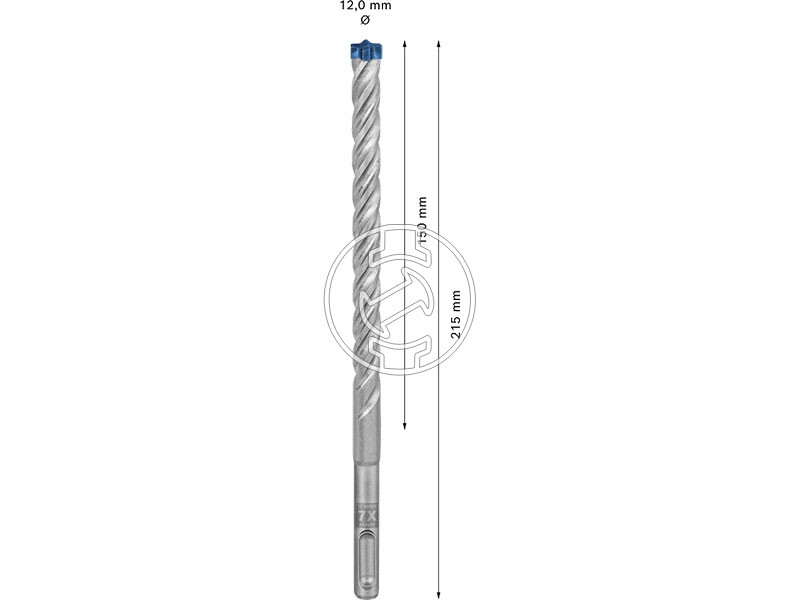EXPERT SDS Plus-7X kalapácsfúró 12 x 150, 30 db