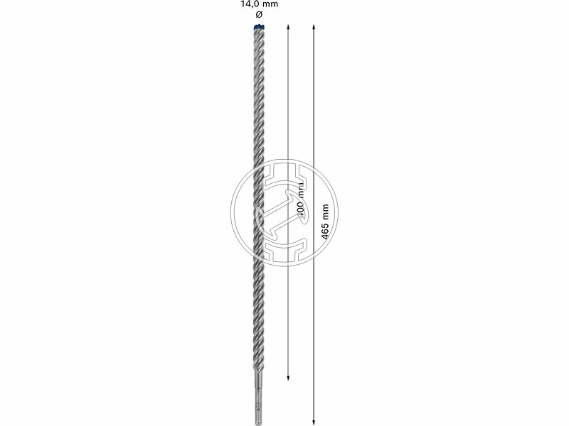 EXPERT SDS Plus-7X kalapácsfúró 18 x 400