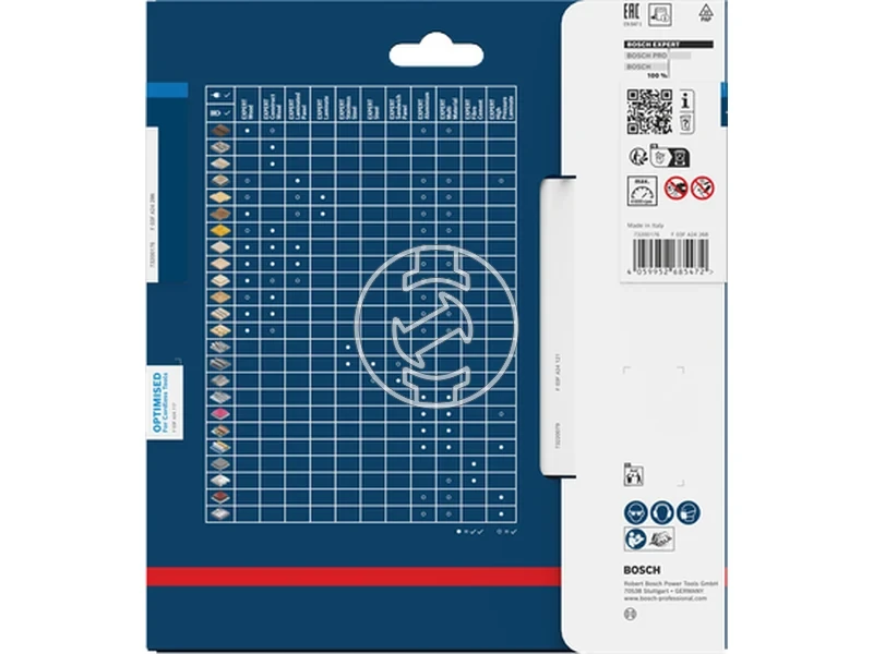 Kép: EXPERT Stainless Steel korfureszlap Akkus 165x20x1.61.2x48T.webp