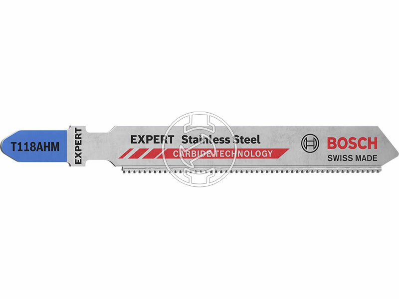 EXPERT T 118 AHM Stainless Steel keményfém fogazású szúrófűrészlap, Anyagvastagság: 1,5-3 mm, Méret