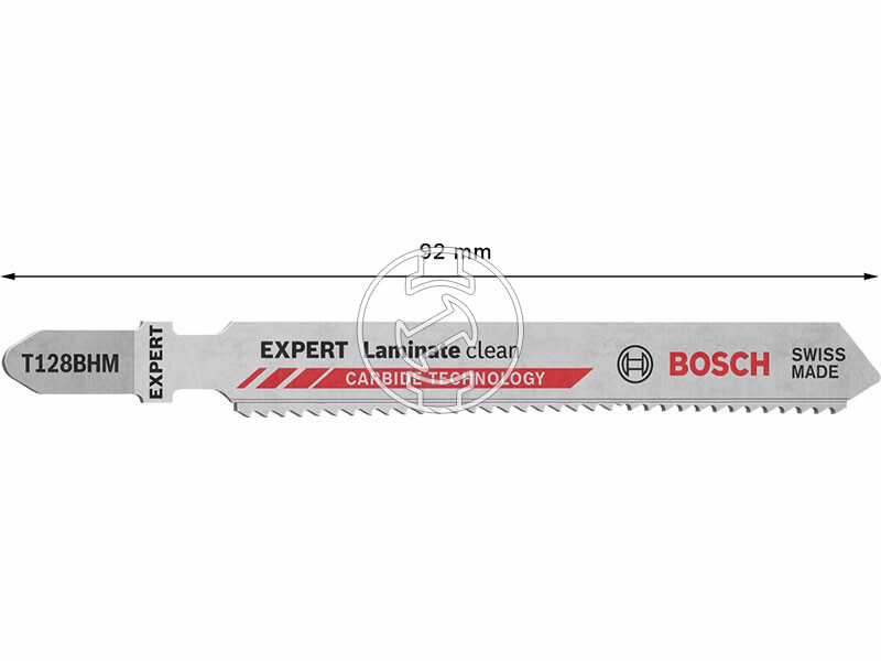 EXPERT T 128 BHM Laminate clean keményfém fogazású szablyafűrészlap, Anyagvastagság: 2-20 mm Méret: