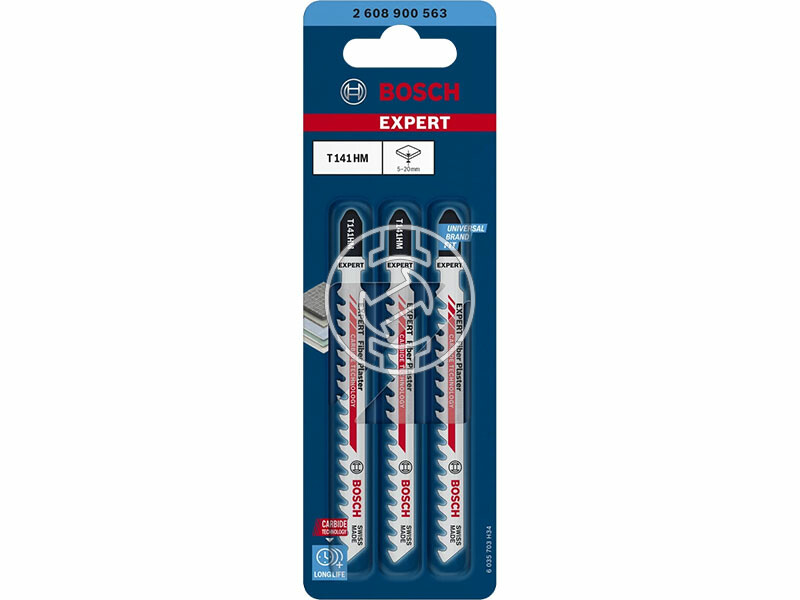 EXPERT T 141 HM Fiber Plaster keményfém fogazású szúrófűrészlap, Anyagvastagság: 5-50 mm, Méret: 10