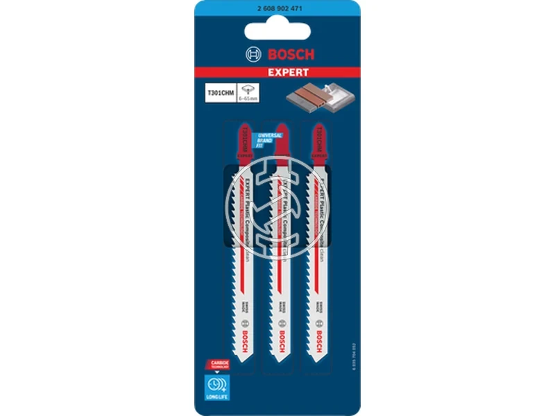 Kép: EXPERT T 301 CHM Plastic Composites Clean kemenyfem fogazasu szurofureszlap.webp