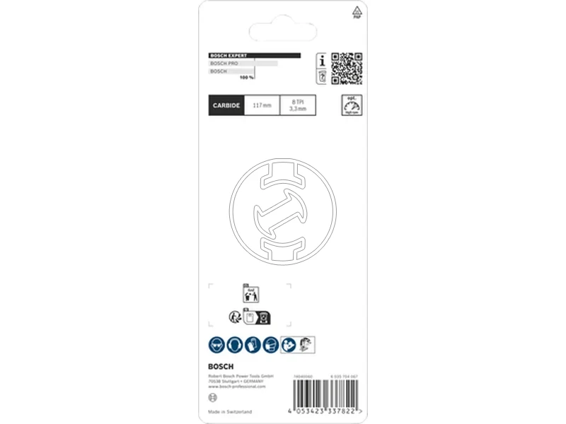 Kép: EXPERT T 301 CHM Plastic Composites Clean kemenyfem fogazasu szurofureszlap.webp