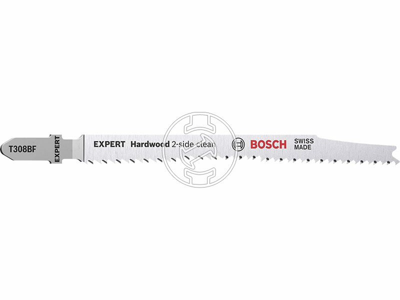 EXPERT T 308 BF Hardwood 2-side clean szúrófűrészlap, Anyagvastagság: 5-50 mm, Méret: 117 mm, Fogos