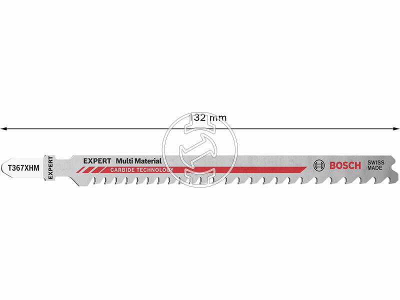 EXPERT T 367 XHM Multi material keményfém fogazású szúrófűrészlap, Anyagvastagság: 4-65 mm, Méret: