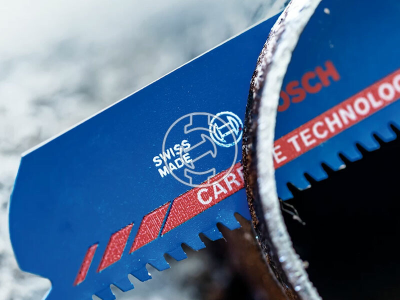 EXPERT S 1255 CHC Thick Tough Metal keményfém fogazású szablyafűrészlap, 1 db, Anyagvastagság: 4-1