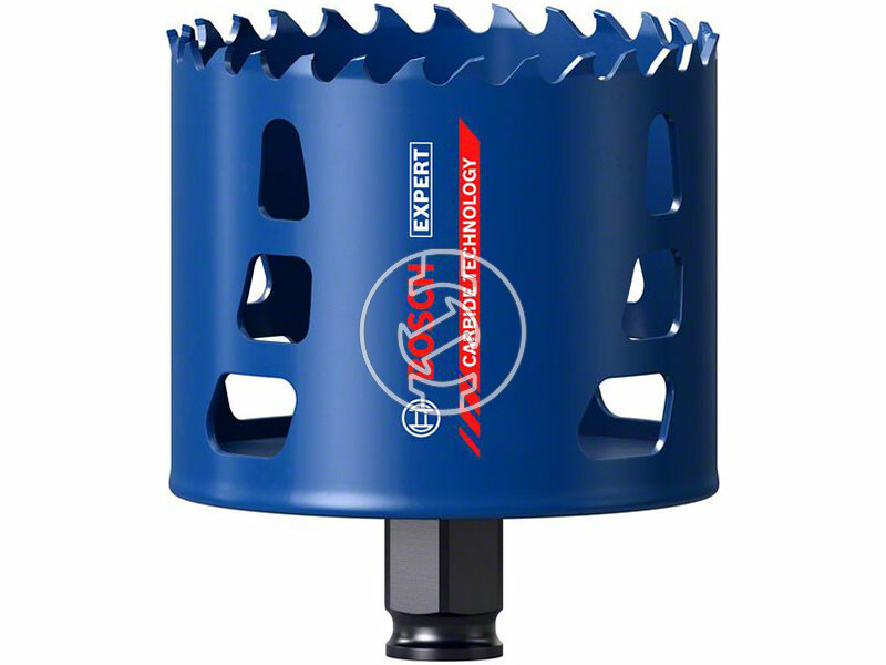 EXPERT Tough Material keményfémfogú körkivágó, 76 mm , 76 x 60 mm