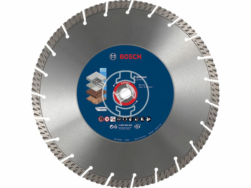 EXPERT Universal gyémánt vágótárcsa, 300 x 2,8 mm, 22,23 mm