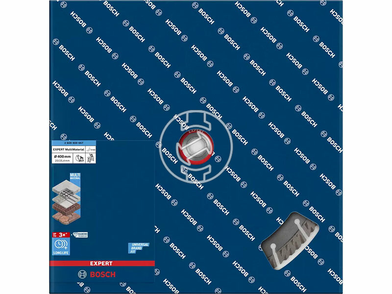 EXPERT Universal gyémánt vágótárcsa, 400 x 3,3 mm, 20/25,4 mm