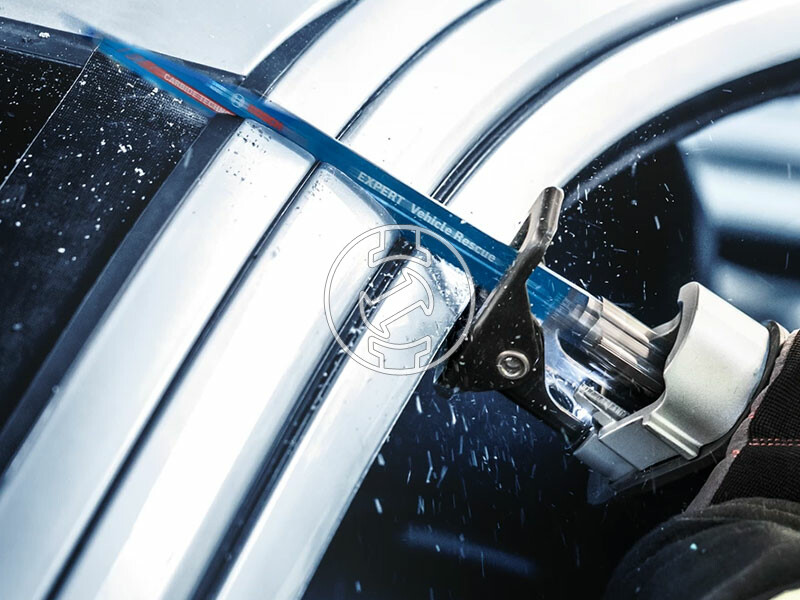 EXPERT S 1157 CHM Vehicle Rescue keményfém fogazású szablyafűrészlap, 10 db, Anyagvastagság: 4-12 m