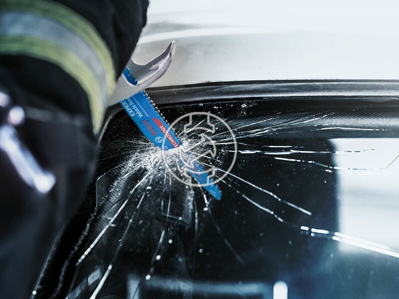 EXPERT 957 CHM Vehicle Rescue keményfém fogazású szablyafűrészlap, 1 db, Anyagvastagság: 4-12 mm, M