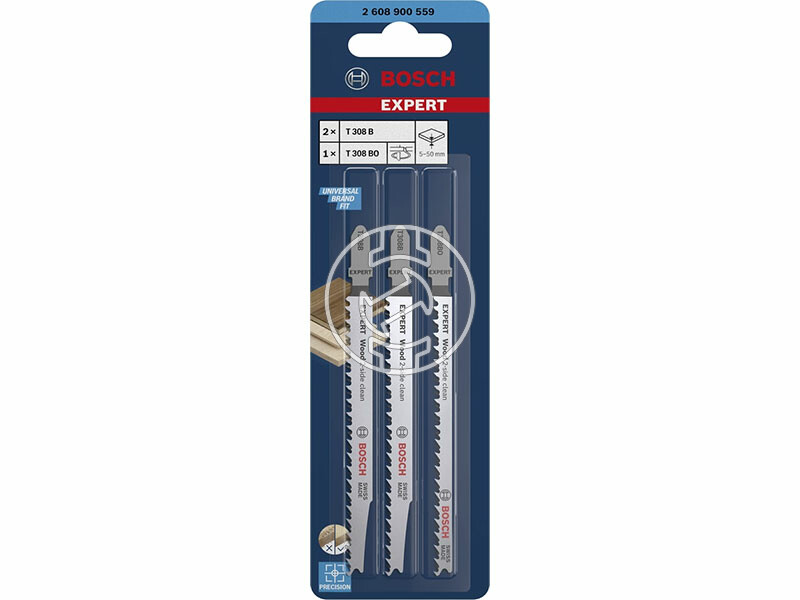 EXPERT Wood 2-side clean szett, 3 db, 2x T 308 B, T 308 BO