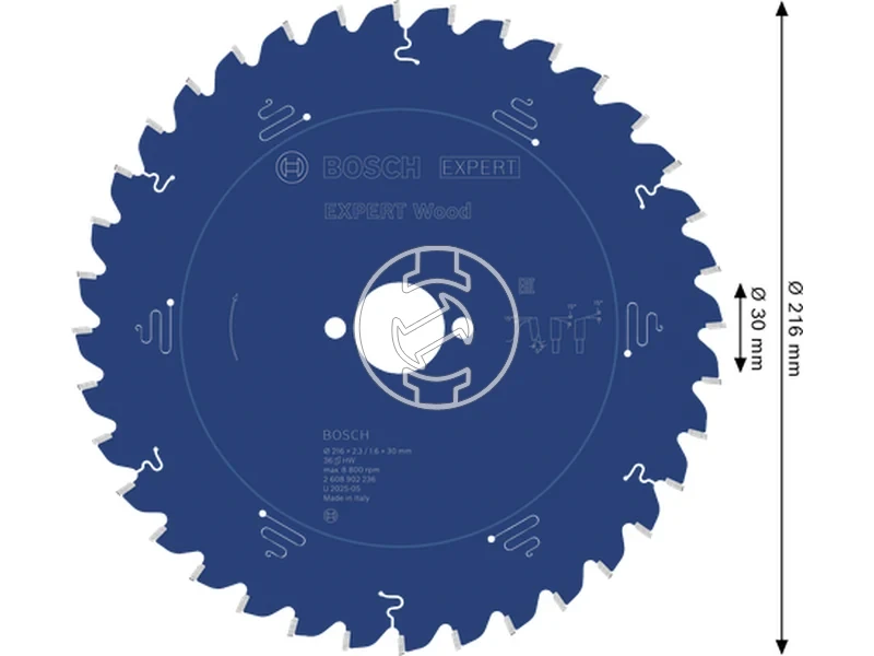 Kép: EXPERT Wood Korfureszlap 216x30x2.31.6x36T.webp