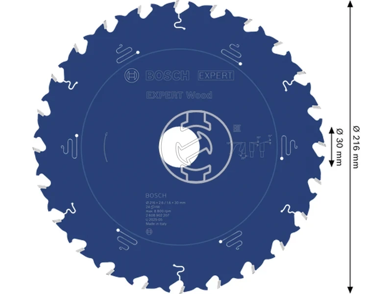 Kép: EXPERT Wood Korfureszlap 216x30x2.61.6x24T.webp