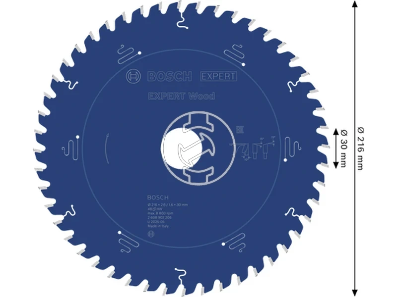 Kép: EXPERT Wood Korfureszlap 216x30x2.61.6x48T.webp