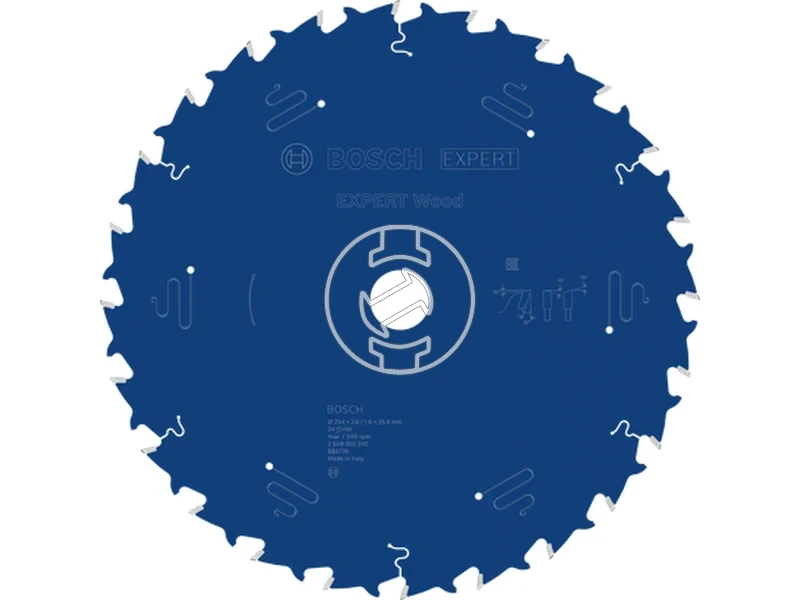 Kép: EXPERT Wood Korfureszlap 254x25.4x2.61.8x24T.webp