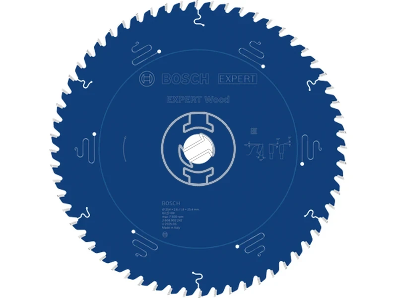 Kép: EXPERT Wood Korfureszlap 254x25.4x2.61.8x60T.webp