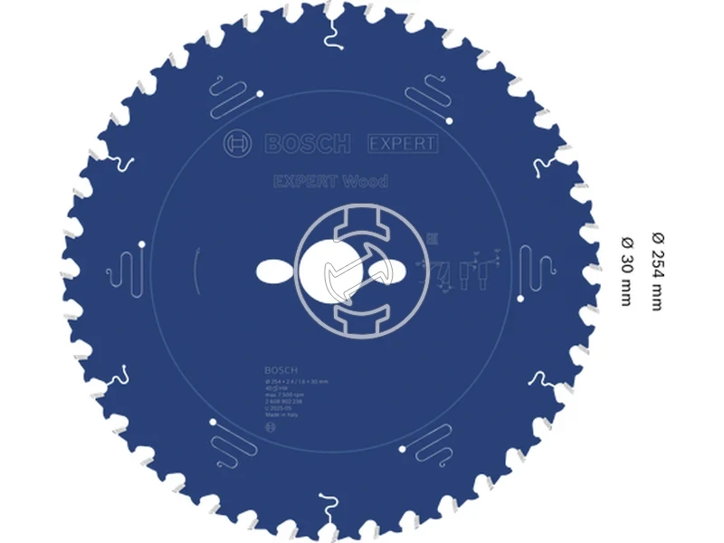 Kép: EXPERT Wood Korfureszlap 254x30x2.41.6x40T.webp
