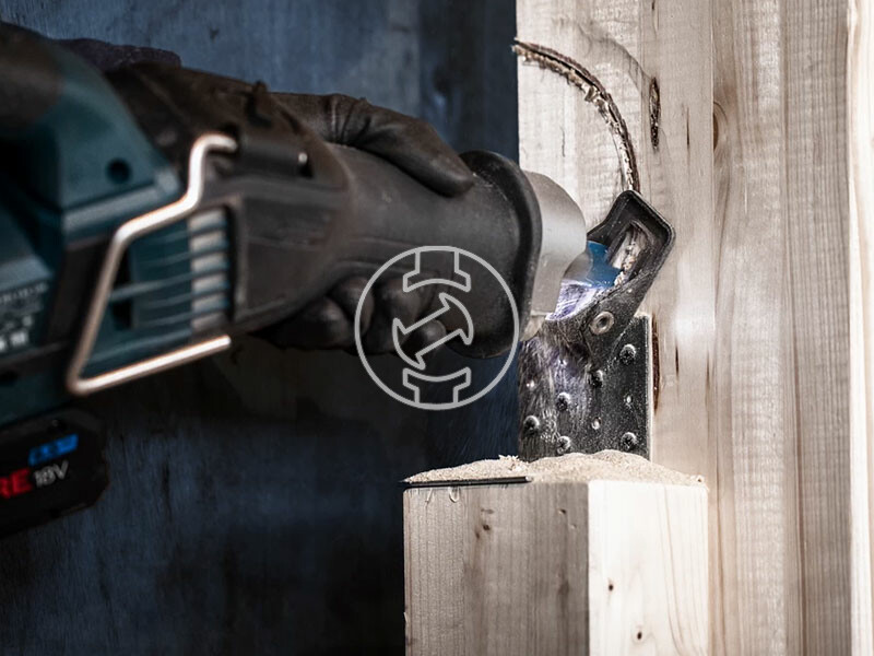 EXPERT S 715 LHM Wood with Metal keményfém fogazású szablyafűrészlap, Anyagvastagság: < 140 mm (íve