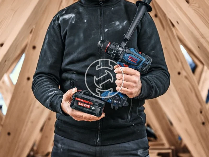 Kép: EXSB18V-150 akkus utvefuro-csavarozo EXBA 2x80 Ah akkuval EXBA 1x55 Ah akkuval GAL 12V18V-80 toltovel L-Boxx-ban.webp