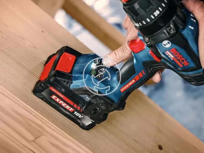 Kép: EXSB18V-150 akkus utvefuro-csavarozo EXBA 2x80 Ah akkuval GAL 12V18V-80 toltovel L-Boxx-ban.webp