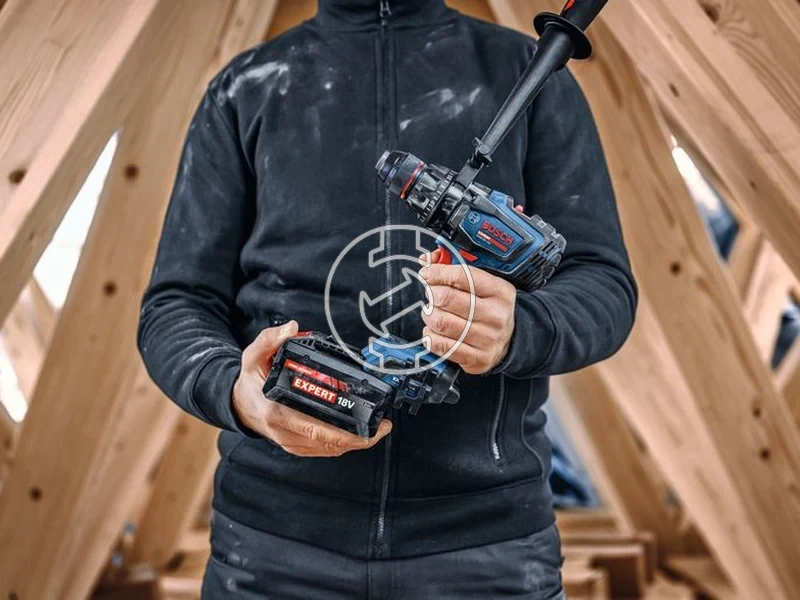 Kép: EXSR18V-150 akkus furo-csavarozo EXBA 2x80 Ah akkuval EXBA 1x55 Ah akkuval GAL 12V18V-80 toltovel L-Boxx-ban.webp