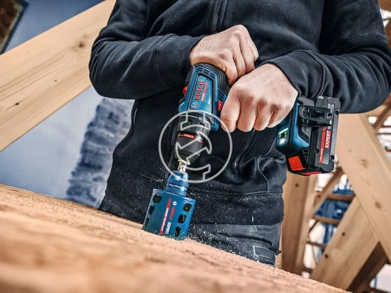 Kép: EXSR18V-90 akkus furo-csavarozo EXBA 2x40 Ah akkuval GAL 18V-40 toltovel L-Boxx-ban.webp