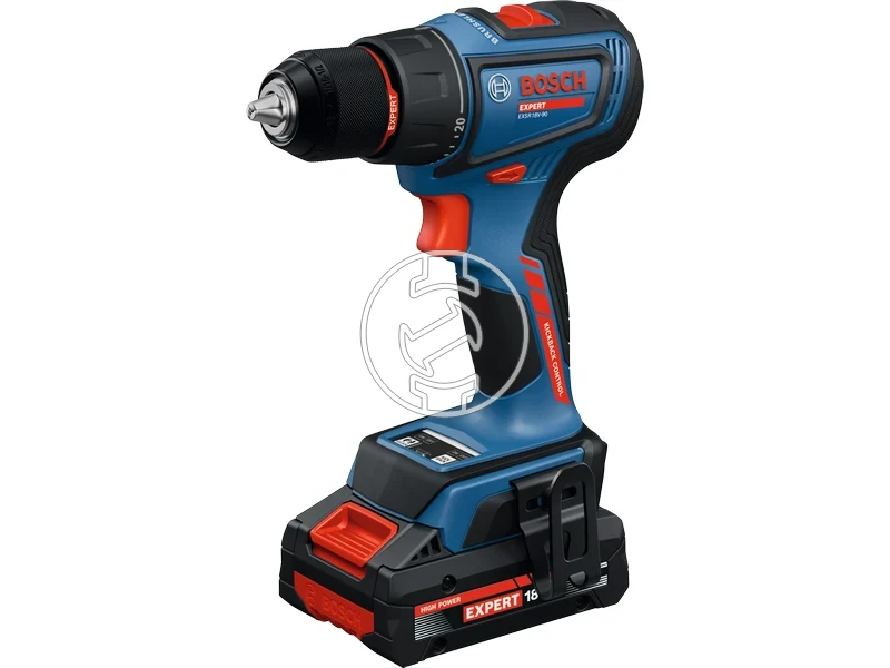 Kép: EXSR18V-90 akkus furo-csavarozo EXBA 2x40 Ah akkuval GAL 18V-40 toltovel L-Boxx-ban.webp