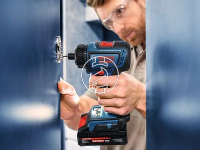 Kép: EXSR18V-90FC akkus furo-csavarozo akku es tolto nelkul egyeb GFA 18-M GFA 18-H melysegutkozo L-Boxx-ban.webp