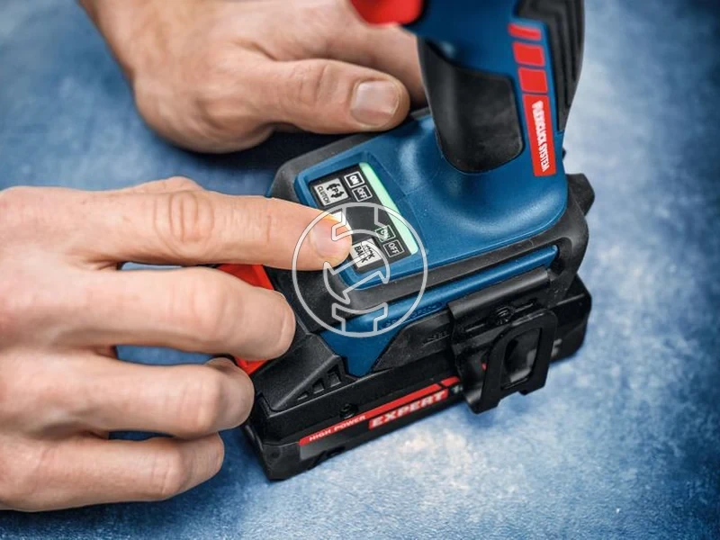 Kép: EXSR18V-90FC akkus furo-csavarozo akku es tolto nelkul GFA 18-M GFA 18-W GFA 18-L L-Boxx-ban.webp