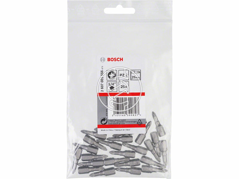 Extra kemény csavarbit PZ1, 25 mm