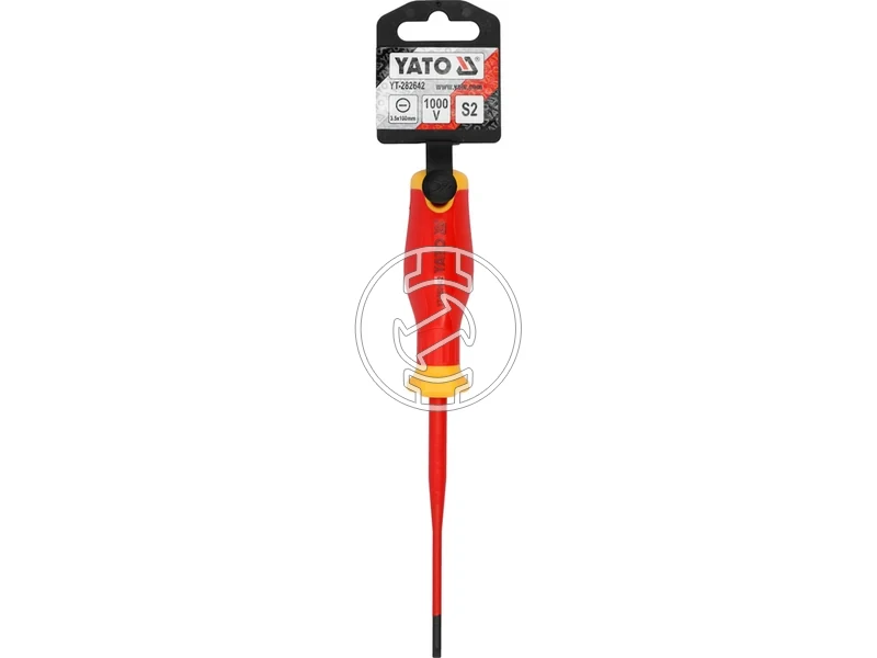 Kép: Extra vekony szigetelt lapos csavarhuzo 35 x 100 mm.webp