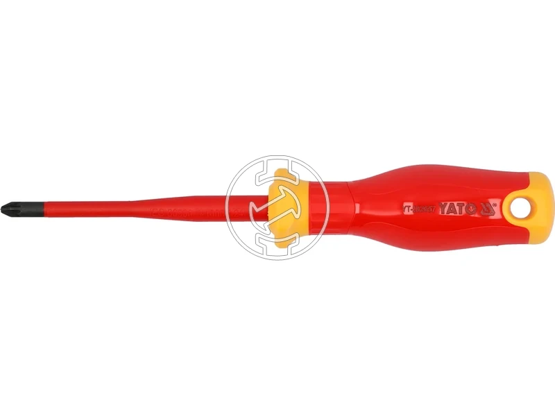 Kép: Extra vekony szigetelt Pozidriv csavarhuzo PZ2 x 100 mm.webp