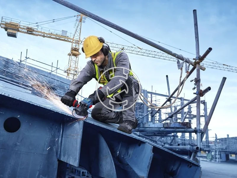 Kép: EXWS18V-15S akkus sarokcsiszolo 125mm 2xEXBA18V-80 akkuval EXAL18V-160 toltovel L-Boxx-ban.webp