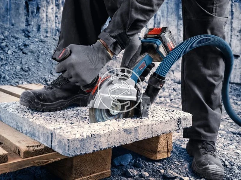 Kép: EXWS18V-180P akkus sarokcsiszolo akku es tolto nelkul L-Boxx-ban.webp