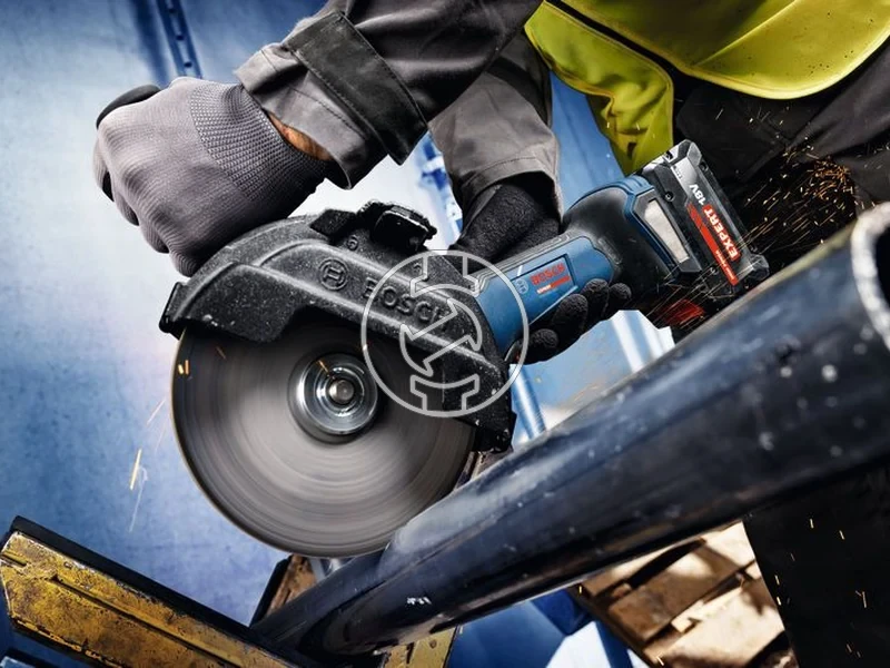 Kép: EXWS18V-180P akkus sarokcsiszolo akku es tolto nelkul L-Boxx-ban.webp