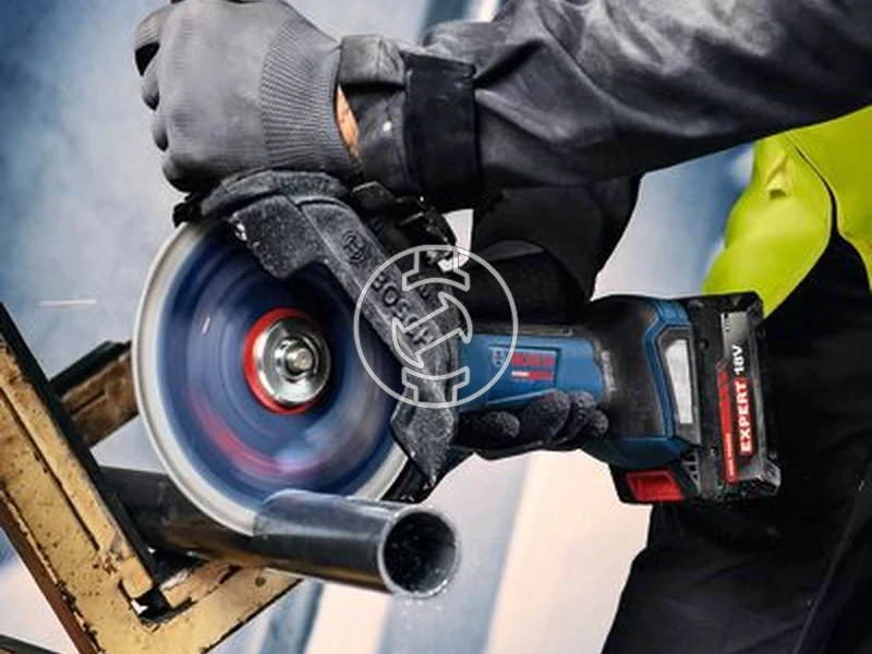 Kép: EXWS18V-180P akkus sarokcsiszolo akku es tolto nelkul L-Boxx-ban.webp