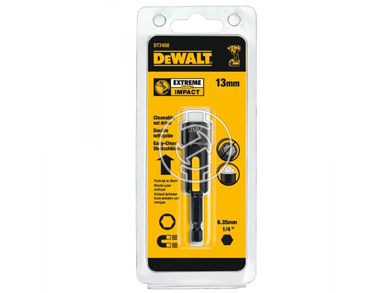 Dewalt DT7450-QZ EXZTREME mágneses dugókulcs, 13mm