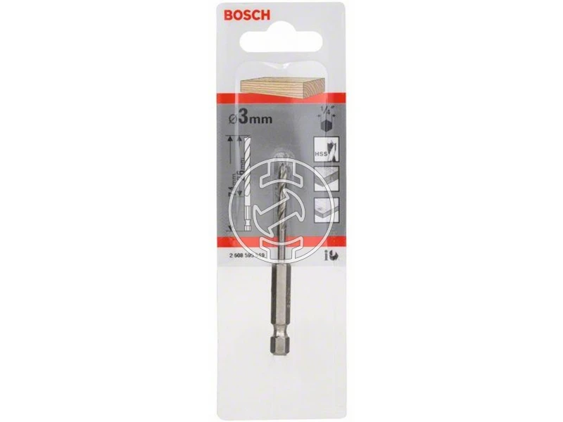 Bosch  fa spirálfúró bitbefogással