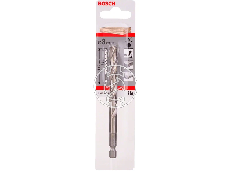 Bosch  fa spirálfúró bitbefogással