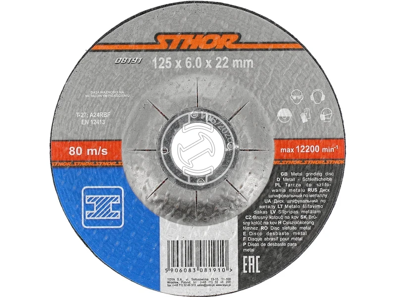 Kép: Fem koszorukorong 125 x 60 x 22 mm sarokcsiszolohoz.webp