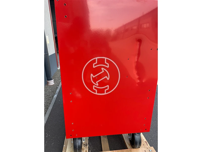 Milwaukee 36 inch/117 cm 10 fiókos acél szerszámos kocsi (újracsomagolt)