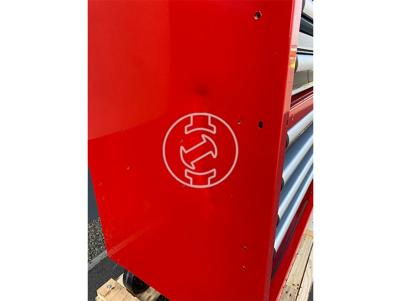 Milwaukee 36 inch/117 cm 10 fiókos acél szerszámos kocsi (újracsomagolt)