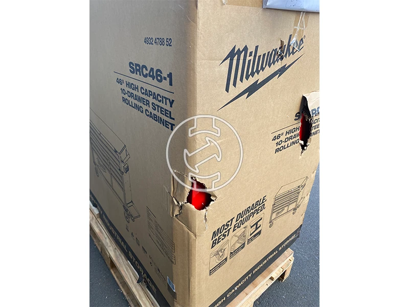 Milwaukee 36 inch/117 cm 10 fiókos acél szerszámos kocsi (újracsomagolt)