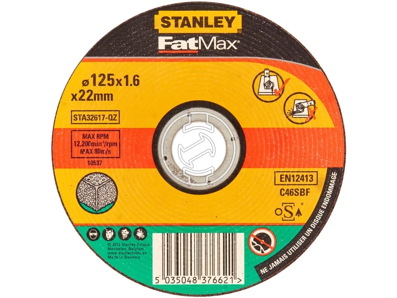 Kép: Flat Stone Cut Disc BDisc 125x1.6.webp